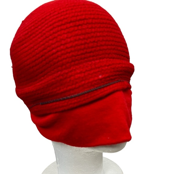 Everitt Red Woven Vintage Twisted Turban Head Wrap Buckle Embellished Hat - Picture 10 of 10